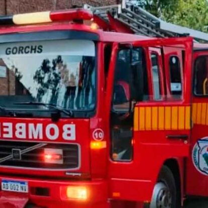 Bomberos Voluntarios de Gorchs presentaron una nueva unidad operativa