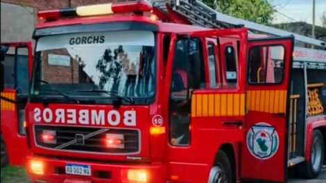 Bomberos Voluntarios de Gorchs presentaron una nueva unidad operativa