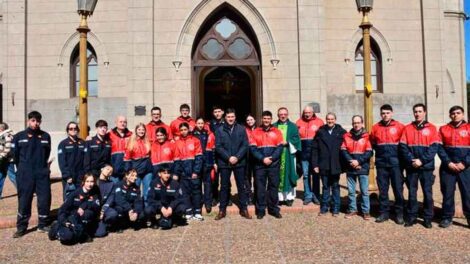 Bomberos Voluntarios de Chacabuco festejaron el 46° aniversario de la fundación del cuartel