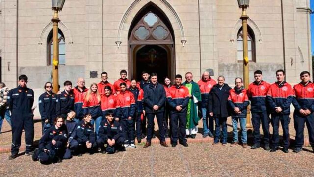 Bomberos Voluntarios de Chacabuco festejaron el 46° aniversario de la fundación del cuartel
