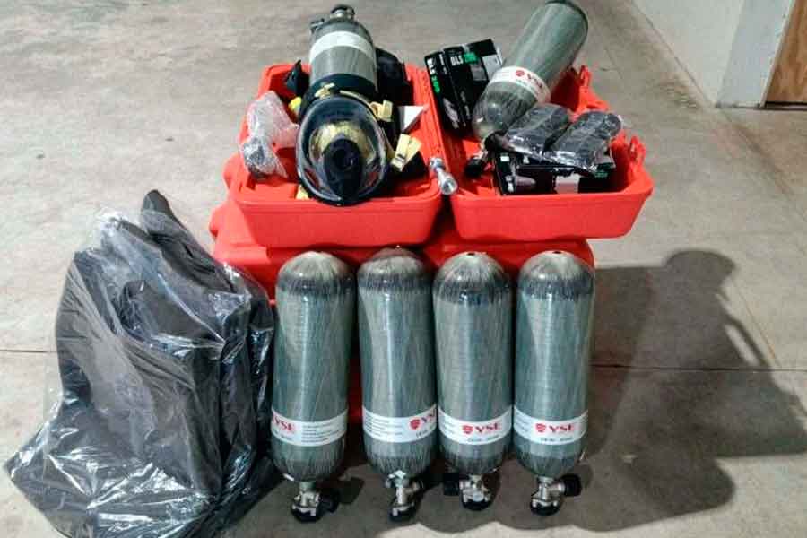 Bomberos Voluntarios de Roberts sumaron nuevo equipamiento de protección