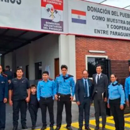 Bomberos Voluntarios de Tomás Romero Pereira inauguraron su nuevo y moderno cuartel