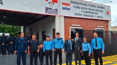 Bomberos Voluntarios de Tomás Romero Pereira inauguraron su nuevo y moderno cuartel