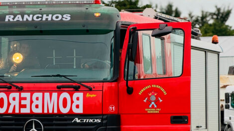 Bomberos Voluntarios de Ranchos incorporaron una autobomba a su parque automotor
