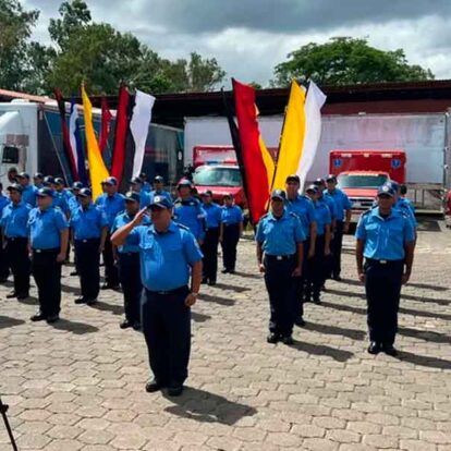 La Academia Nacional de Bomberos de Nicaragua inició nuevos cursos