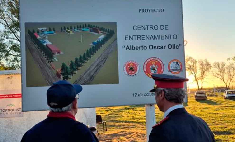 Bomberos Voluntarios inauguró un nuevo predio en Tornquist