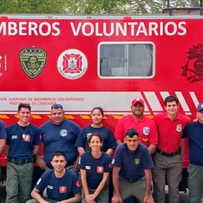 Bomberos se capacitaron en la gestión de comunicaciones y coordinación de emergencias
