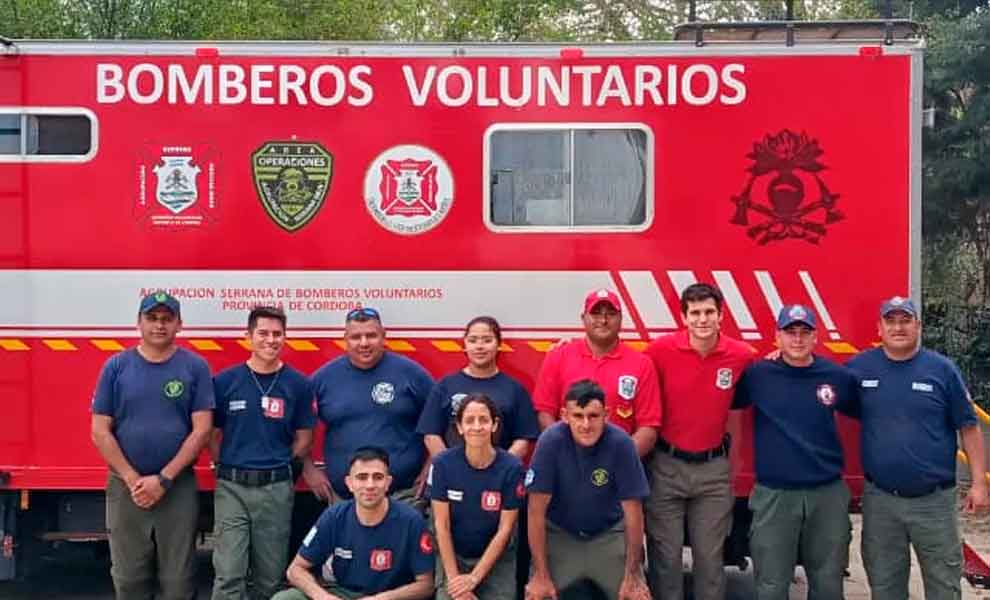 Bomberos se capacitaron en la gestión de comunicaciones y coordinación de emergencias
