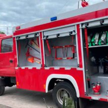 Los Bomberos Voluntarios de Juan Bautista Alberdi incorporaron una nueva unidad