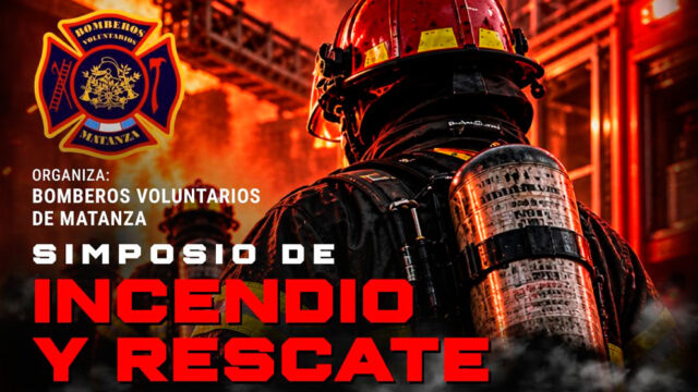 Bomberos de La Matanza organizan el Simposio de Incendio y Rescate en la UNLaM
