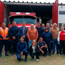 Bomberos Voluntarios de Santa Rosa de Calchines recuperó su operatividad
